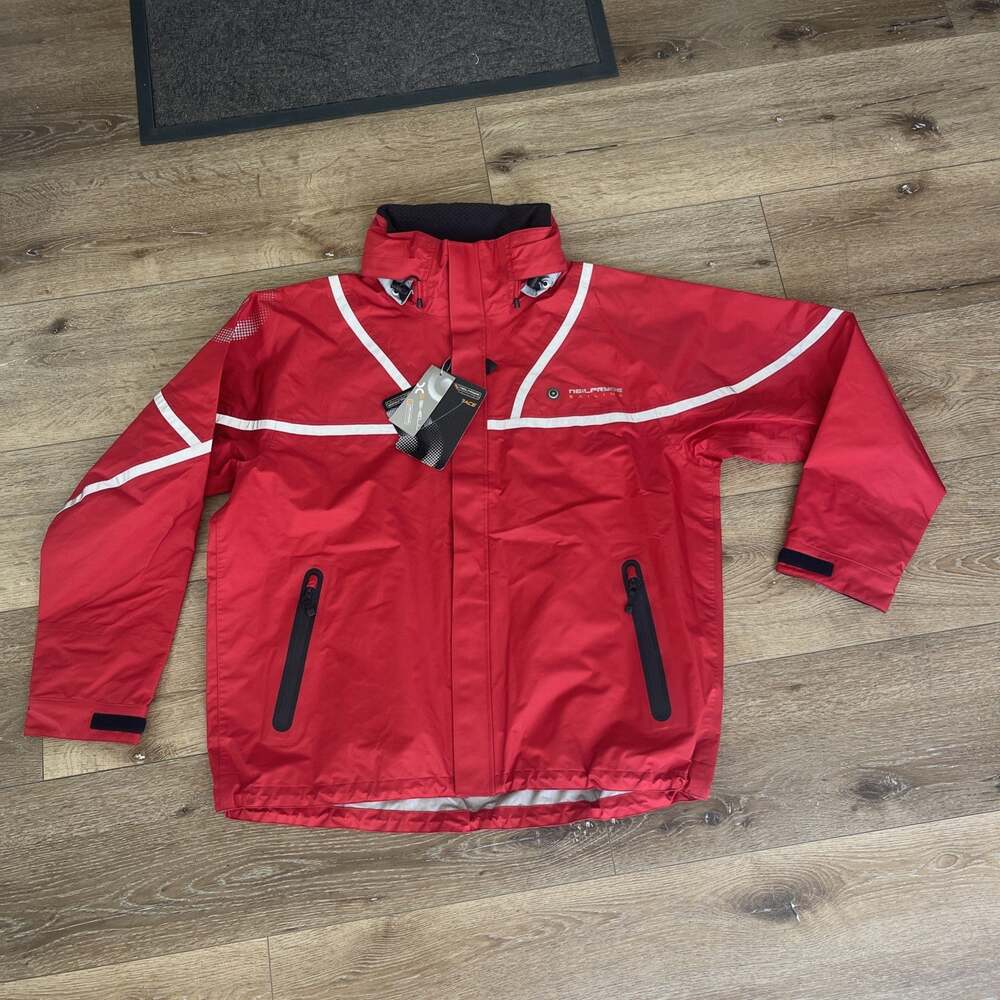 Neilpryde Red Waterproof Sailing Hiking Jacket Decathlon Men XXL NEW